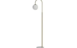 Golvlampor < By Rydens Bellagio Golvlampa 163cm Mässing/Vit