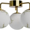 Plafonder < By Rydens Bellagio Plafond 50cm Mässing/Vit