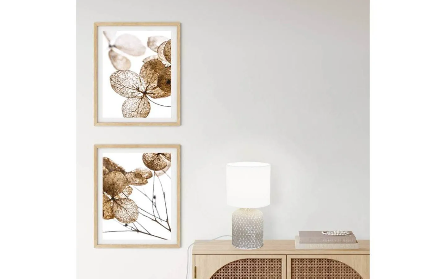 Bordslampor < Eglo Bellariva Bordslampa 32cm Grå/Vit