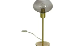 Bordslampor-Aneta Bell Bordslampa 37,5cm Matt Mässing/Rök