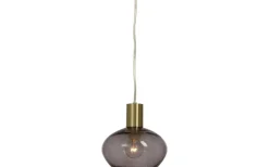 Fönsterlampor-Aneta Bell Fönsterlampa 15cm Matt Mässing/Rök