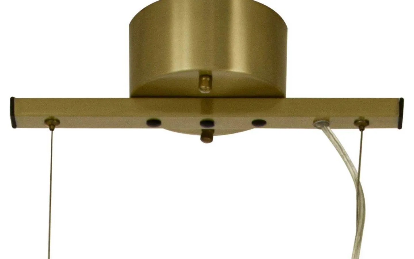 Avlånga Taklampor < Aneta Bell Taklampa 70cm Matt Mässing/Rök