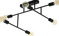 Plafonder < Eglo Belsiana Plafond 89cm Svart