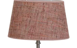 Ovala Lampskärmar-Hallbergs Benares Oval Lampskärm 25cm Röd