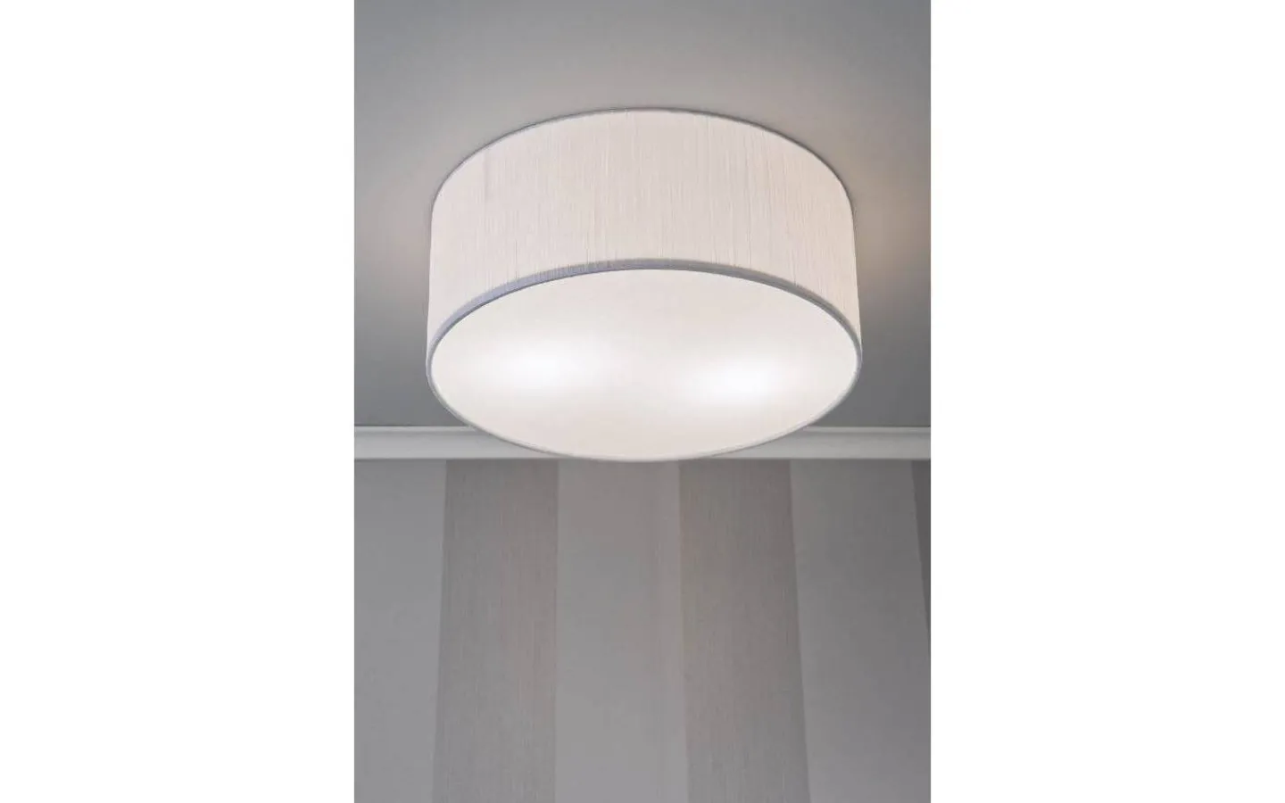 Sovrum|Plafonder-Aneta Bendir Plafond 38cm Vit Rynk