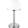 Bordslampor-Trio Lighting Berlin Bordslampa LED i borstat stål