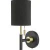 Lampetter < Oriva Berlin Vägglampa Svart