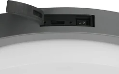 Badrumslampor Tak-Trio Lighting Bermejo Plafond LED 30cm antracit IP54