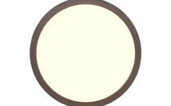 Badrumslampor Tak-Trio Lighting Bermejo Plafond LED 30cm antracit IP54