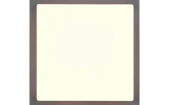 Badrumslampor Tak-Trio Lighting Bermejo Plafond LED 30x30cm antracit IP54