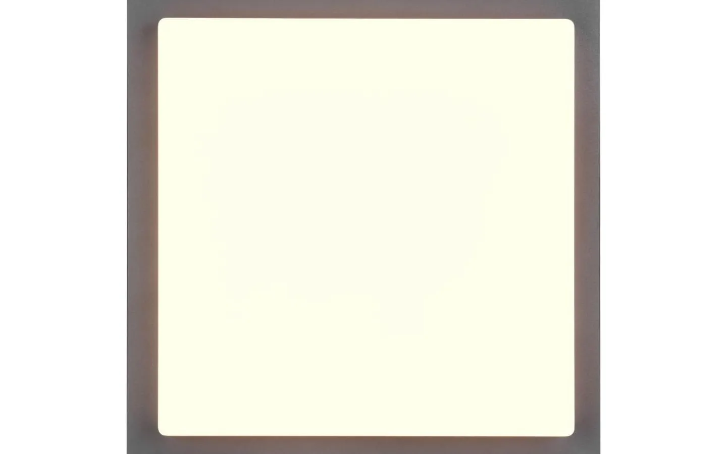 Badrumslampor Tak-Trio Lighting Bermejo Plafond LED 30x30cm antracit IP54