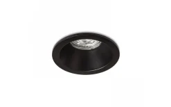 Spotlights Med Utbytbar Ljuskälla|Infällda Spotlights Badrum-Rendl Bermuda Infälld Spotlight Svart IP65