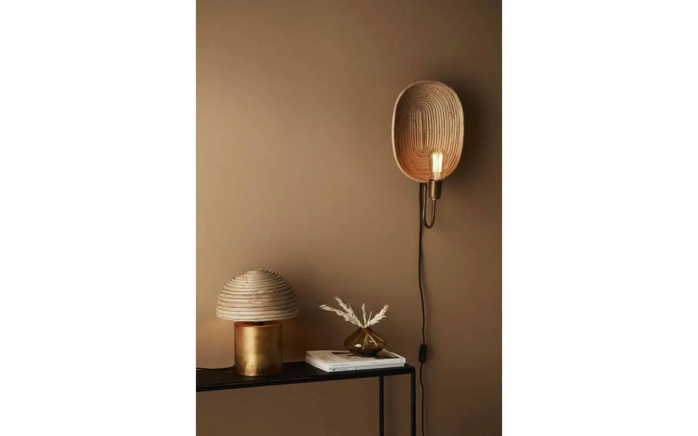 Bordslampor < PR Home Bess Bordslampa 32cm Natur