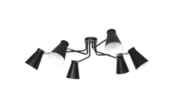 Stora Taklampor Ø70-150 Cm < Hallbergs Bevan Taklampa 98cm Svart