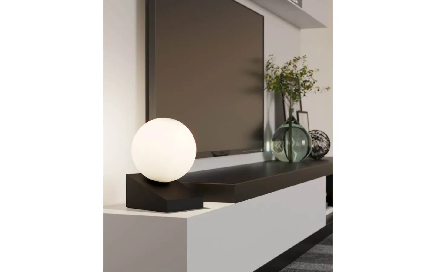 Bordslampor-Eglo Bilbana Bordslampa 20cm Svart