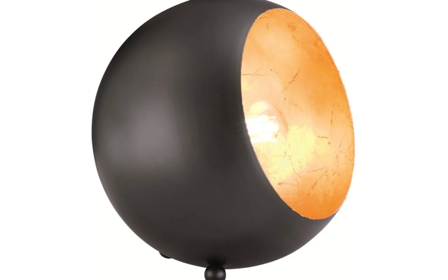 Bordslampor-Reality Billy Bordslampa E14 svart/guld
