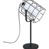 Skrivbordslampor-Eglo Bittams Bordslampa 57cm Svart/Vit