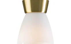 Hall & Trappa|Plafonder-Belid Bizzo Plafond 17cm Mässing/Opal