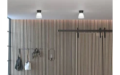 Plafonder < Belid Bizzo Plafond 16,5cm Svart/Opal