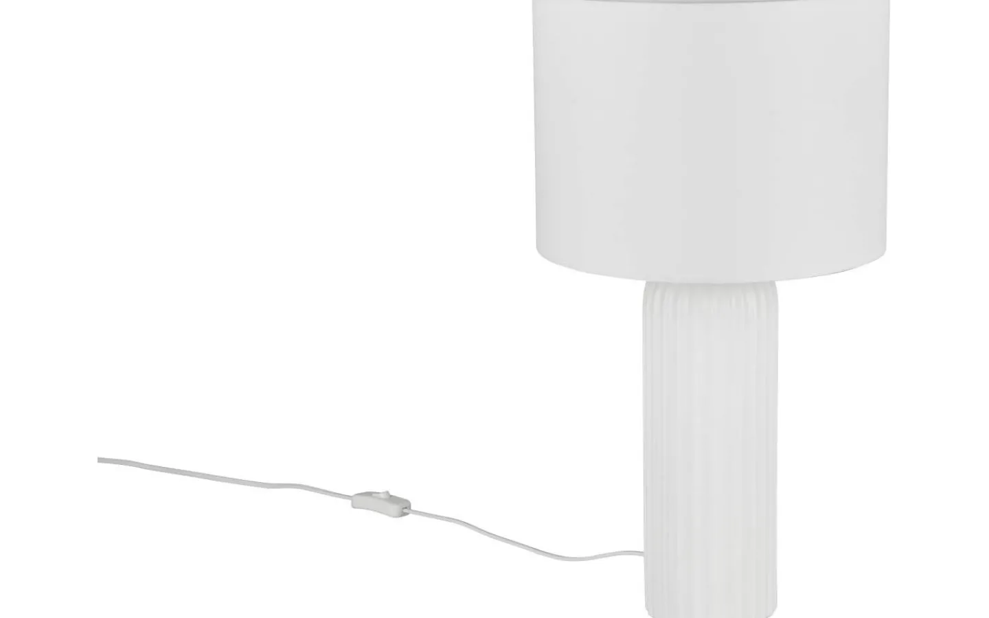 Bordslampor < Reality Blair Bordslampa 51cm E27 mattvit