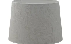 Enfärgade Runda Lampskärmar|Mönstrade Lampskärmar < Hallbergs Blakesely Lampskärm Ø35cm Offwhite