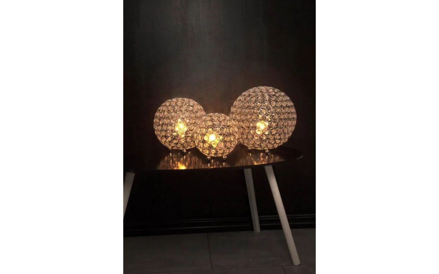 Vardagsrum|Bordslampor < Aneta Bling Bordslampa 15cm Krom