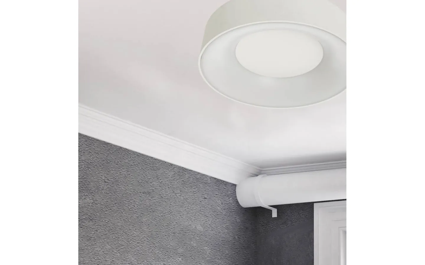 Badrumslampor Tak < Aneta Blink Plafond 30cm LED 18W 2700K Vit IP54