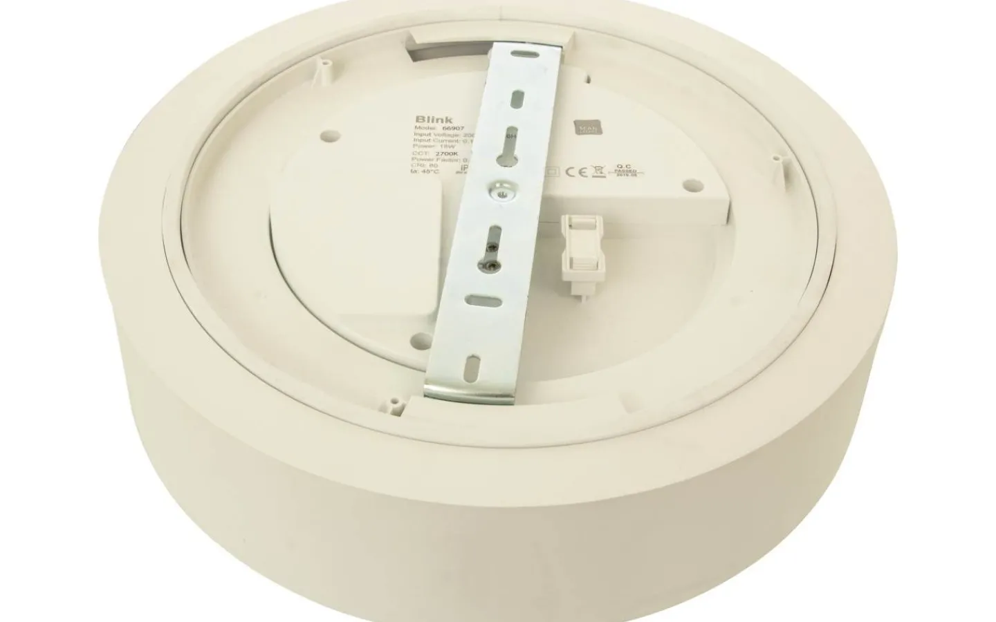 Badrumslampor Tak < Aneta Blink Plafond 30cm LED 18W 2700K Vit IP54