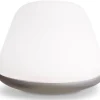 Bordslampor-Herstal Bloom Bordslampa 30cm Satin Silver/Opal
