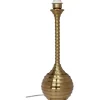 Lampfötter-Cottex Boaz Lampfot 51cm Borstad Mässing