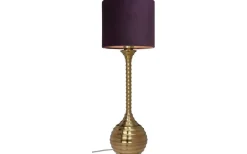 Lampfötter-Cottex Boaz Lampfot 51cm Borstad Mässing