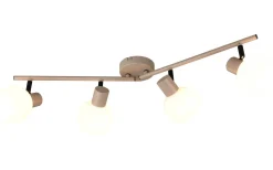 Avlånga Takspotlights|Takspot Med Minst 4 Lampor-Reality Boba Vägglampa 4-delad E14 varmbeige