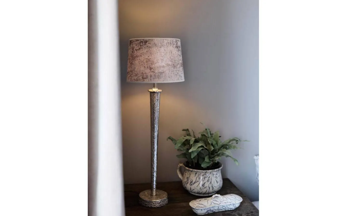 Lampfötter-PR Home Bob Lampfot 53cm Silver