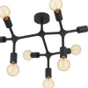 Plafonder-Eglo Bocadella Plafond 64cm Svart