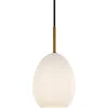Fönsterlampor < Halo Design Bodø Fönsterlampa Ø14cm Antik Mässing/Opal