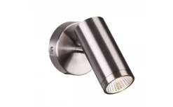 Sovrum|Läslampor < Rendl Bogard I Väggspotlight Matt nickel LED 5W 3000K