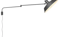 Läslampor-Trio Lighting Bolder Vägglampa E27 mattsvart