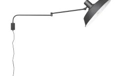 Läslampor-Trio Lighting Bolder Vägglampa E27 mattsvart