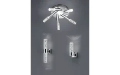 Badrumslampor Vägg < Trio Lighting Bolsa H2O Vägglampa LED 1-dels krom/bubbelglas IP44
