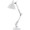 Skrivbordslampor-Eglo Borgillio Skrivbordslampa 71cm Vit