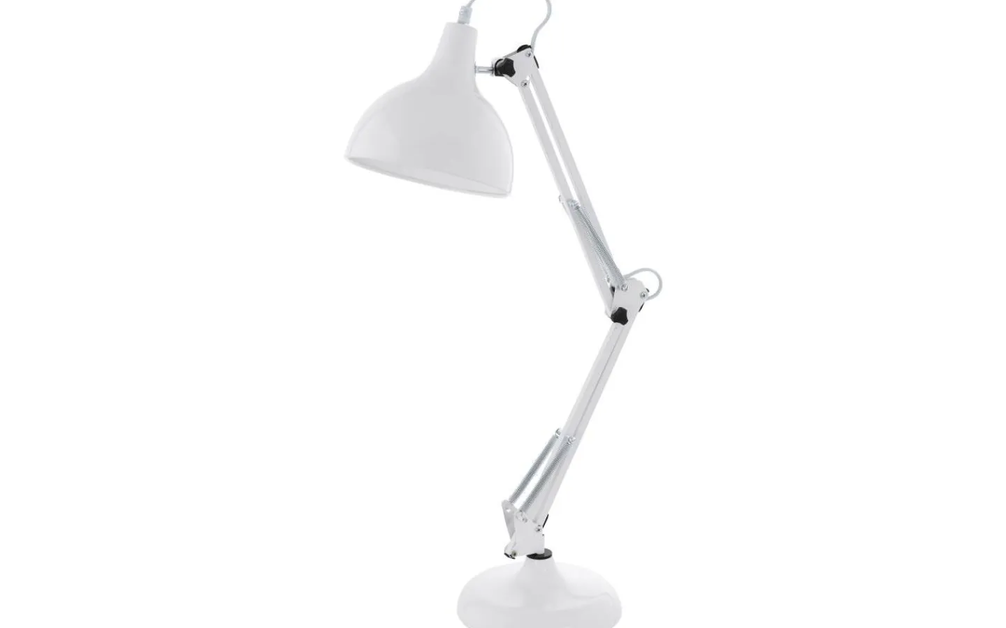Skrivbordslampor-Eglo Borgillio Skrivbordslampa 71cm Vit