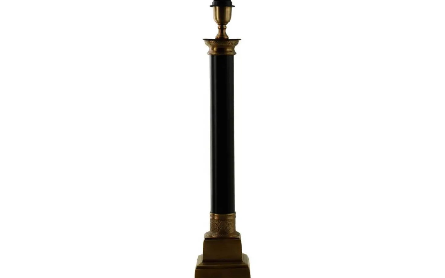 Lampfötter < Hallbergs Boscolo Lampfot 62cm Svart/Oxid