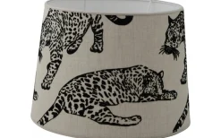 Mönstrade Lampskärmar < Hallbergs Botswana Lampskärm Ø35cm Ashley Wild Svart