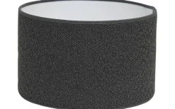 Cylinder Lampskärmar < Hallbergs Boucle Cylinder Lampskärm Ø25cm Antracitgrå