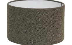 Cylinder Lampskärmar < Hallbergs Boucle Cylinder Lampskärm Ø25cm Brun