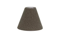 Toppringsskärmar-Hallbergs Boucle Toppringskärm Ø22cm Brun