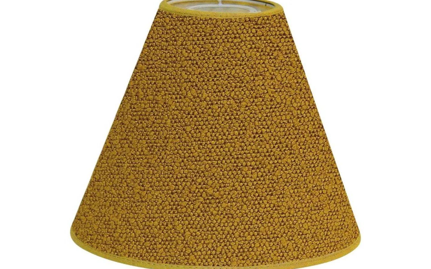 Toppringsskärmar < Hallbergs Boucle Toppringskärm Ø22cm Guldgul