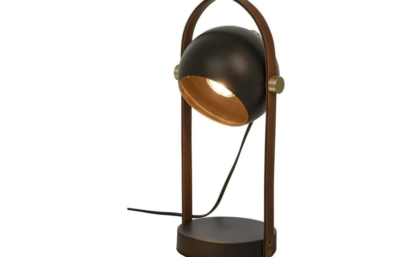 Skrivbordslampor-Aneta Bow Bordslampa 38cm Svart