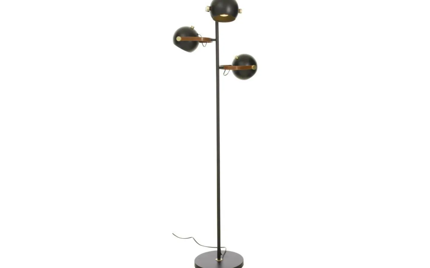Vardagsrum|Golvlampor < Aneta Bow Golvlampa 152cm 3L Svart