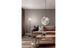 Golvlampor < Globen Lighting Bowl Golvlampa 150cm E27 Svart/Klar